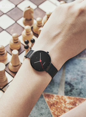 benken女士手表女时尚女表休闲女士手表防水石英表7016FQ