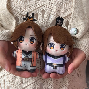 代号鸢棉花娃娃广陵王小柿努10cm同人原创葱花饼大厨挂件饰品