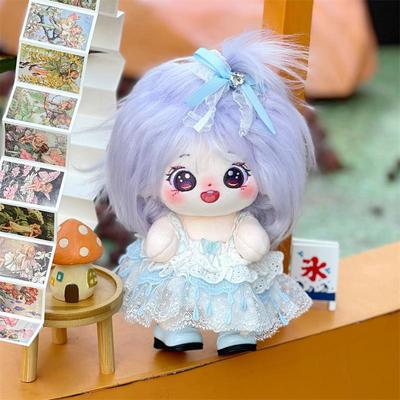 迪丽热巴新款棉花娃娃毛绒长发玩偶明星公仔可爱节日礼品现货