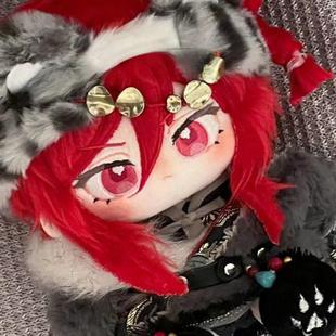 蓝色监狱千切豹马属性20cm棉花娃娃可爱高颜值同人周边可换装玩偶