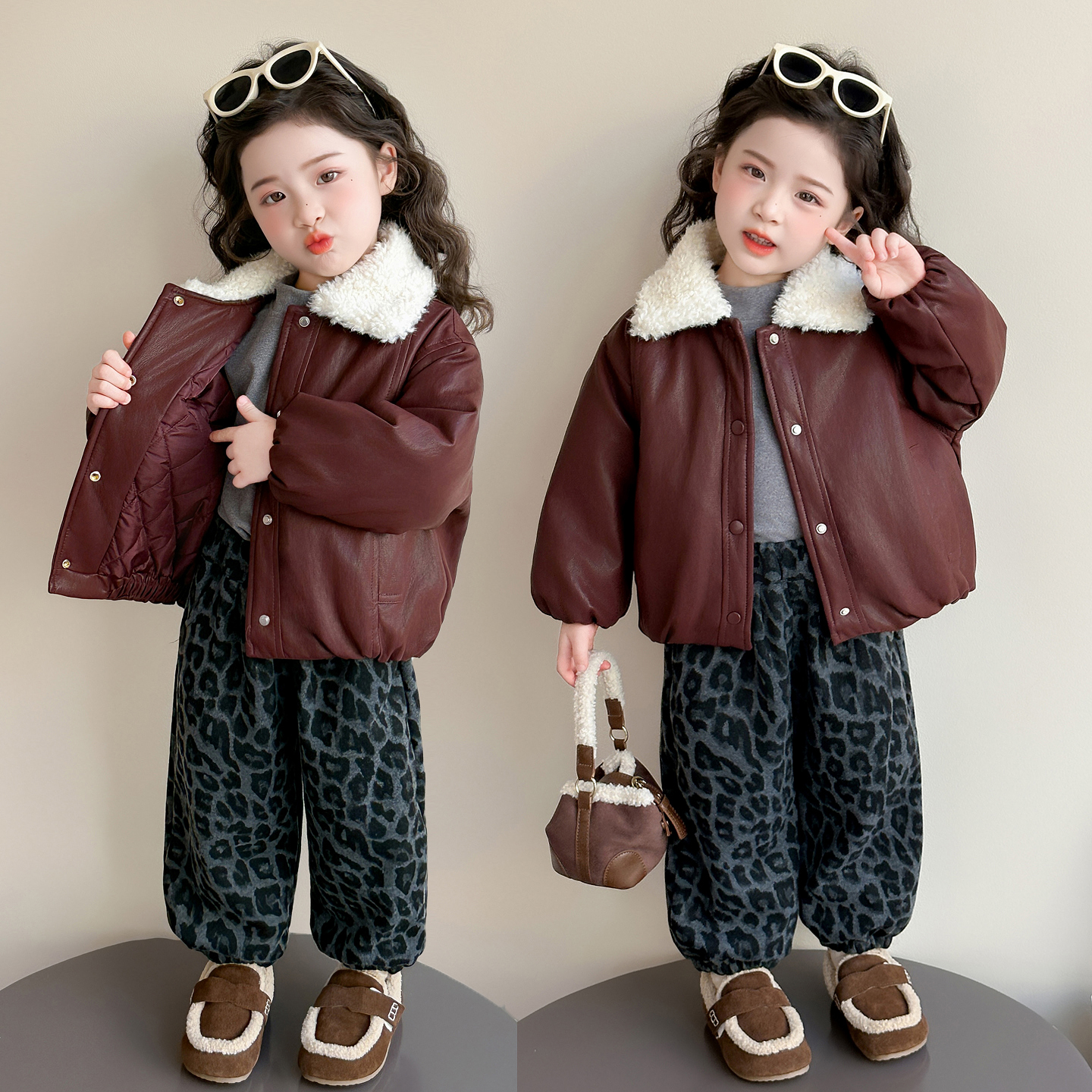 女童套装2025新款洋气儿童