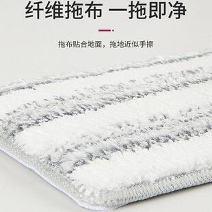 跨境自粘拖把头平板拖把替换布厂家批发免手洗家用加厚懒人拖把布