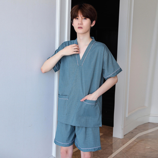 汗蒸服男女足疗加大码 苎麻2025新款 桑拿服洗浴中心洗浴服按摩专用