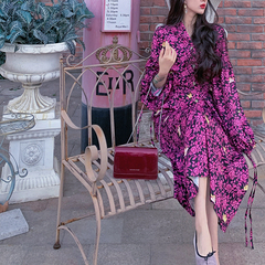 Real price celebrity skirt flower skirt long skirt