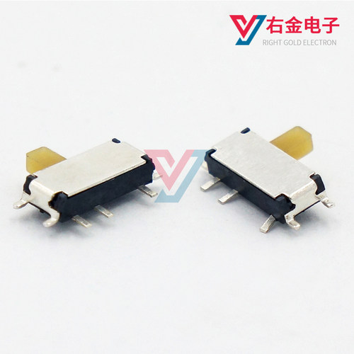MSK-12C02七脚小拔动开关耐温7