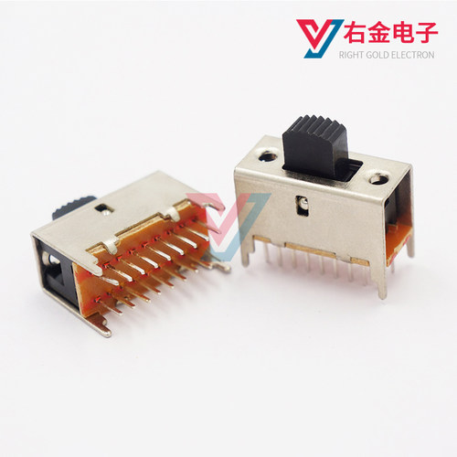 SS-62D022档拨动开关18脚立式