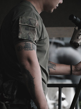 暝麟 DK01 战术作训T恤 重制版｜体能作训短袖｜三个绝对 文创