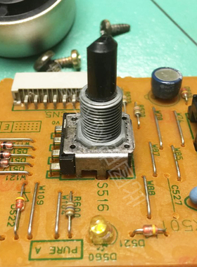 松下原装360度无限制旋转编码器 数字脉冲电位器  4脚音量控制器