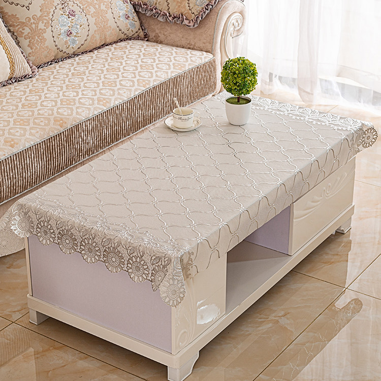 网红款四叶花 pvc蕾丝塑料茶几餐桌电视柜防水防烫防油免洗餐桌布,居家布艺,桌布,淘宝优惠券,粉丝福利购,淘宝优惠卷