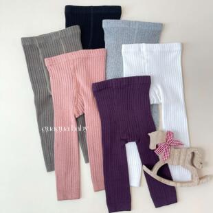 呱呱baby婴儿打底裤秋冬款男女宝宝连体裤袜加厚外穿小童九分裤子