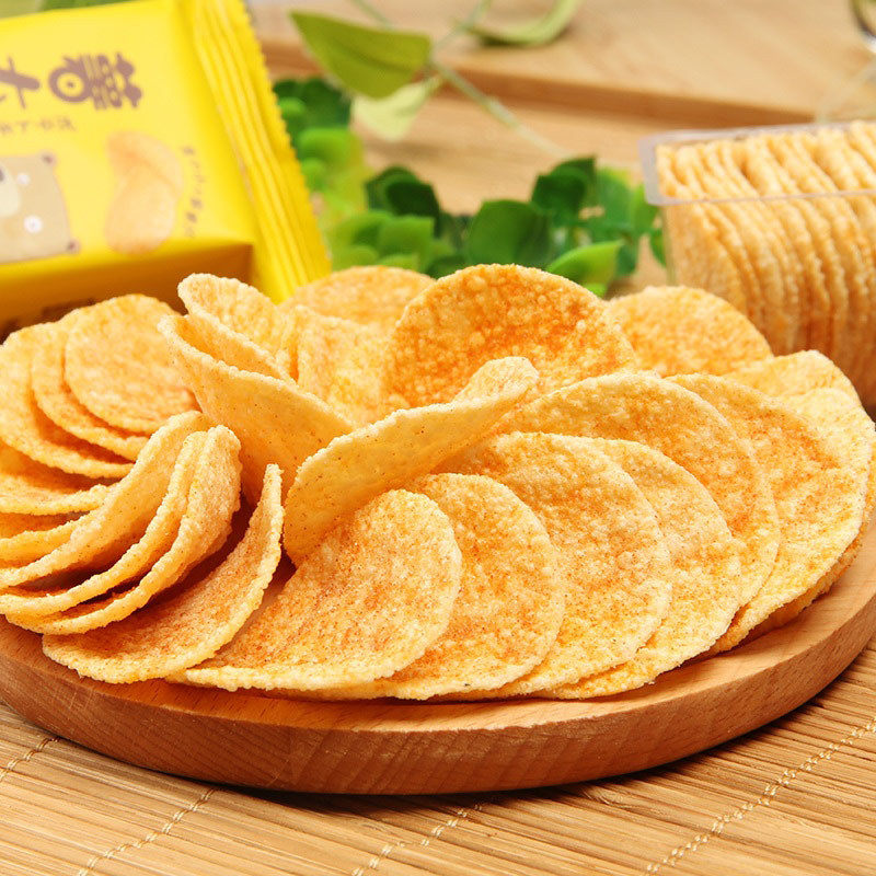 阿婆家的薯大小小薯片混合口味12包装 休闲下午茶办公室膨化零食