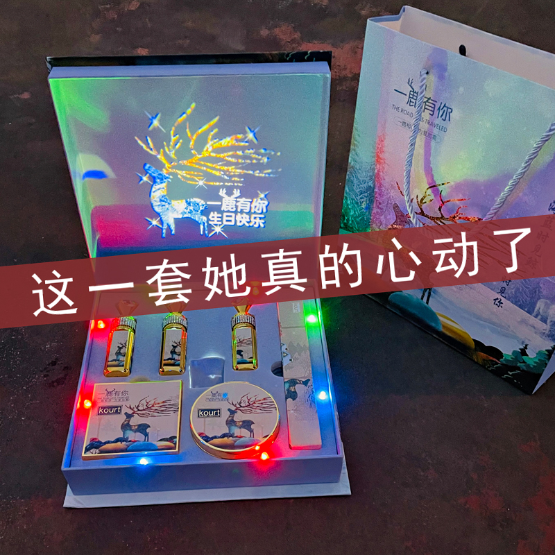 生日礼物女生送女友女朋友送老婆实用浪漫给情人节的媳妇特别送给