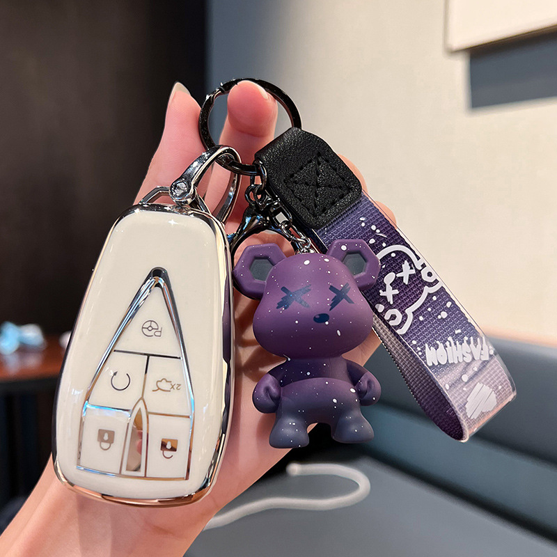 长安逸动简约全包钥匙套