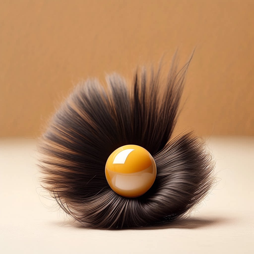 悄悄长头发 滋养发根 促进生发滚珠按摩王草本防脱育发精华液祖蓝