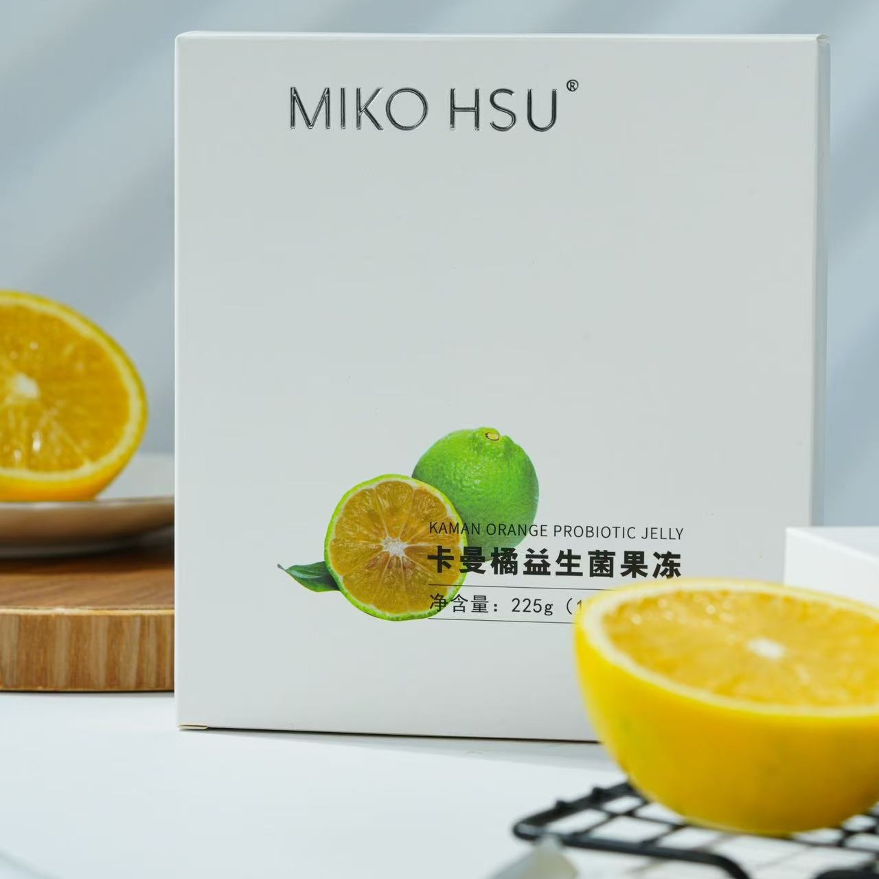 一件批发MIKO HSU米可苏卡曼橘益生菌果冻酵素胶原蛋白肽厂家直销