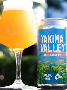 新西兰车库计划延龄草日出山谷双倍浑浊IPA精酿啤酒罐装330ml原装