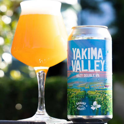 新西兰车库计划延龄草日出山谷双倍浑浊IPA精酿啤酒罐装330ml原装