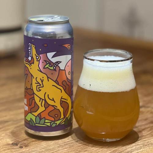 美国伯灵顿暴龙帝国浑浊双倍IPA精酿啤酒罐装473ml高浓度原装进口