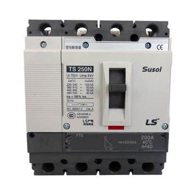 TS250N H L ETS 韩国LS产电250A 200A160A 断路器2P 3P 4P3D 4P4D