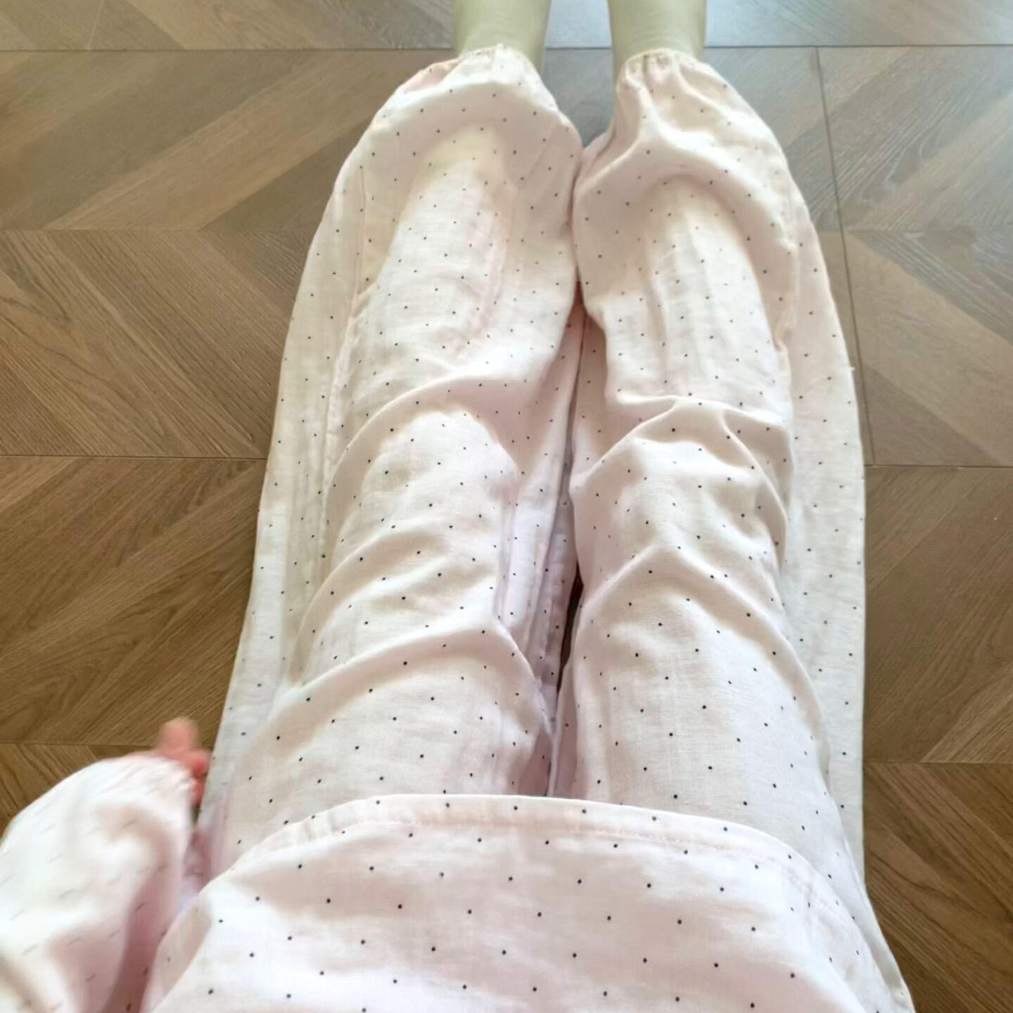 侘町2026年新款甜美粉色波点长袖纯棉秋冬款休闲家居服睡衣女套装,女士内衣/男士内衣/家居服,睡衣/家居服套装,淘宝优惠券,粉丝福利购,淘宝优惠卷