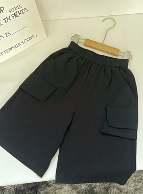 吾名堂品牌折扣男童夏装休闲百搭短裤纯棉中裤个性短裤01173