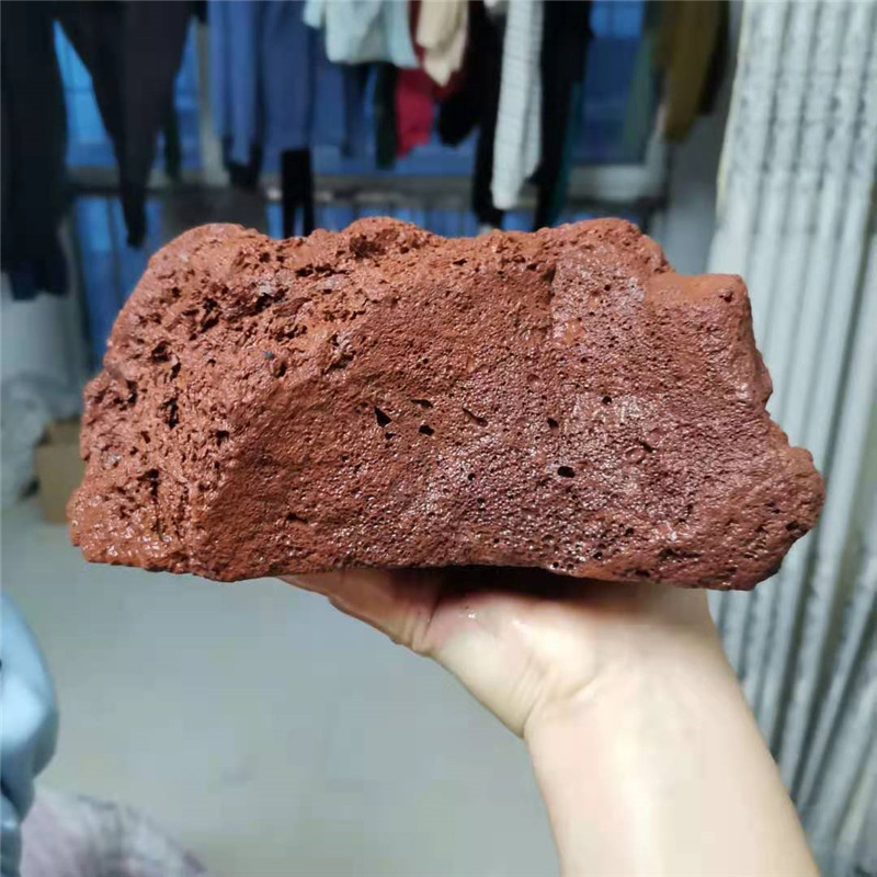 火山石龟缸爬台15-30cm草缸造景平底儿熔岩石 鱼缸浅水晒台火山岩 宠物/宠物食品及用品 造景/装饰 原图主图