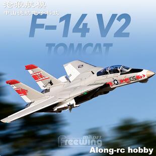 沧狼航模飞翼带收放F-14 V2 双64mm涵道仿真 遥控飞机内置陀螺仪
