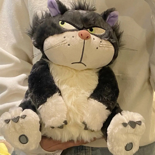 路西法猫咪玩偶睡觉抱枕超大可爱娃娃副驾驶公仔毛绒玩具生日礼物