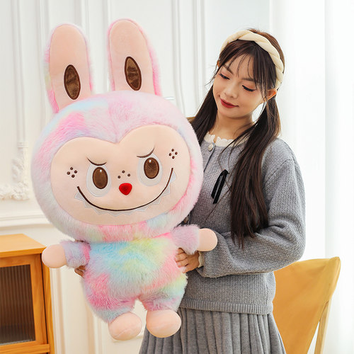 大号拉布公仔布布玩偶labu娃娃女孩睡觉抱毛绒玩具生日圣诞节礼物