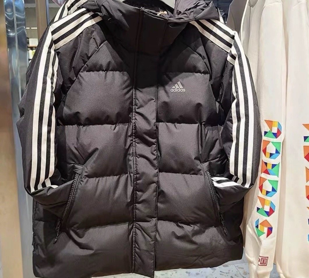 Adidas阿迪达斯羽绒服女装冬季三条纹连帽短款保暖运动外套IT8721,运动服/休闲服装,运动羽绒服,淘宝优惠券,粉丝福利购,淘宝优惠卷