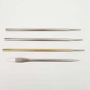 钨钢钢压压光笔戒指手镯黄金银首饰表面抛光铜柄玛瑙刀打金工具