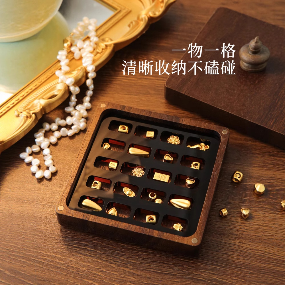 攒金子金豆豆的收纳盒精致小盒子