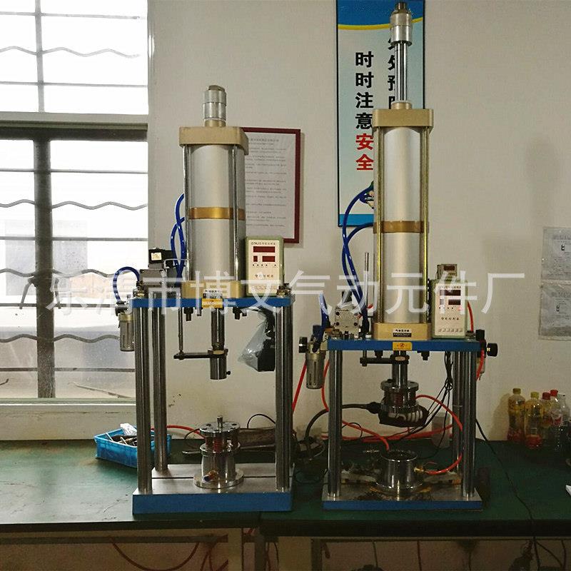 二吨气动压床 空压气动压力机 2000kg出力