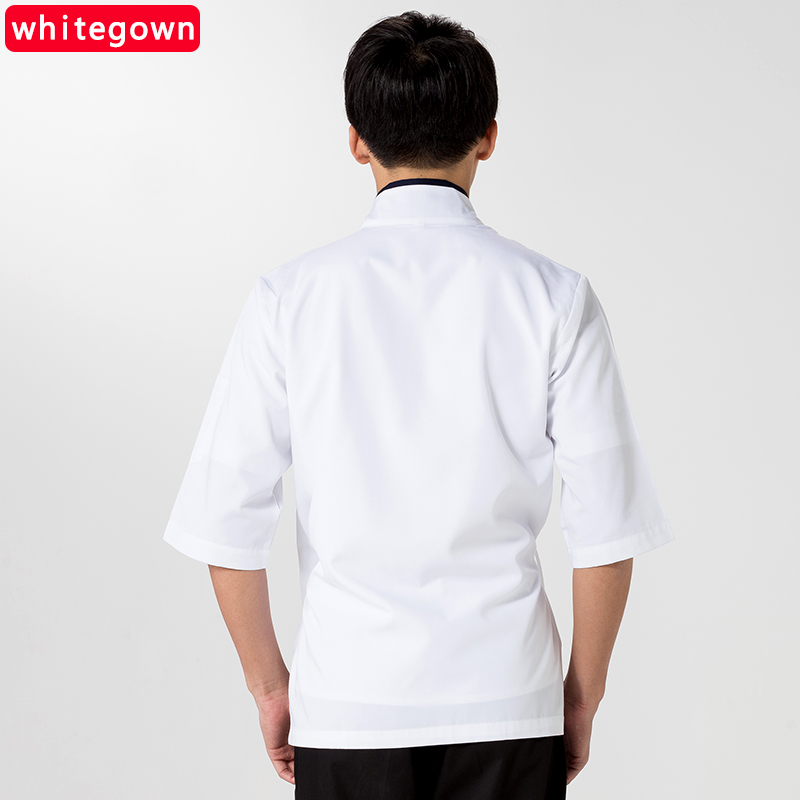 Veste chef cuisinier WHITEGOWN en coton - Ref 1907668 Image 2