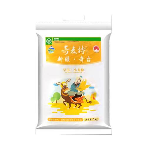 奇台旱田小麦粉中筋烘焙面粉