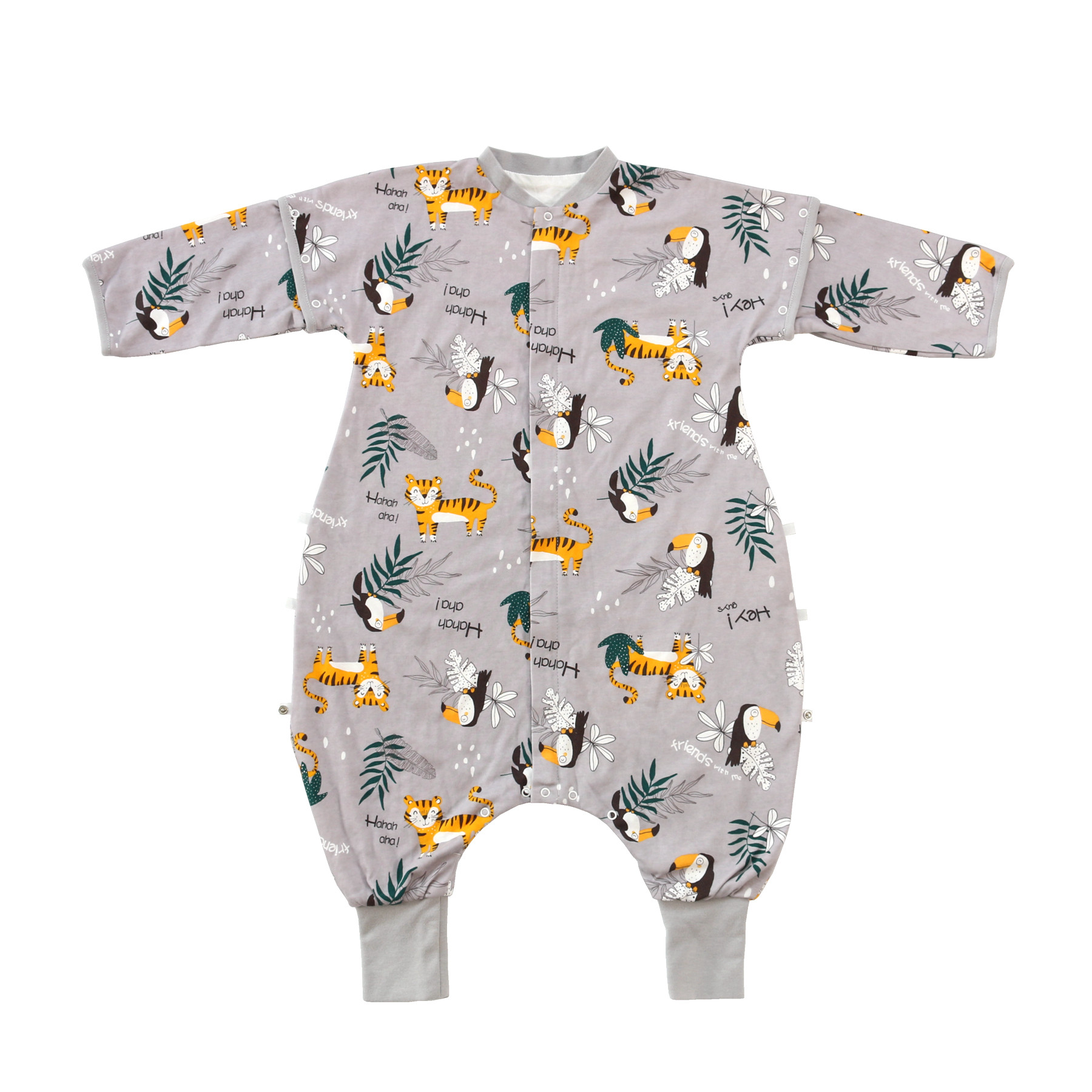 出口单带袖分腿婴儿睡袋空调房双层不夹棉儿童拆袖防踢被四季通用,婴童用品,睡袋/防踢被,淘宝优惠券,粉丝福利购,淘宝优惠卷