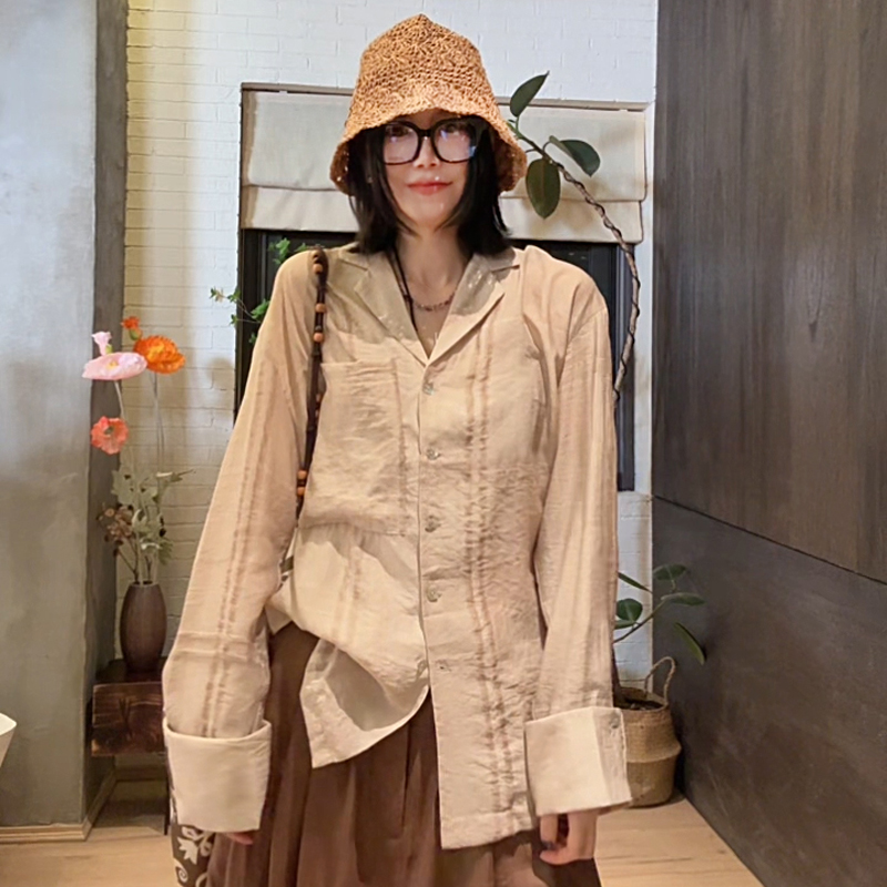 LUNA“人间真富贵”闭着眼睛入手 真丝 呜码万元级 高定衬衫