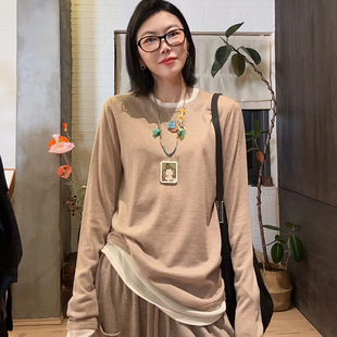 羊毛长袖 LUNA 开春既穿 第二层肌肤 TEE ROW女王