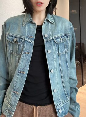 LUNA“LF形态美”定制土耳其牛仔重工水洗 时装牛仔衣