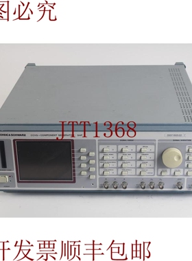 原装供应罗德与施瓦茨 SAF 2007.1005.02 CCVS + 组件发生器带 CC