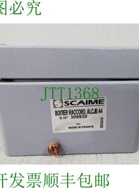 原装供应SCAIME 088041 V1 BOITER FITTING ALCJB A4 不带任何ACC