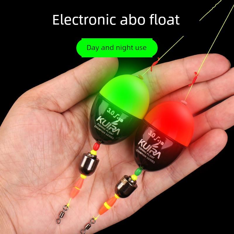 电子阿波钓组套装海钓矶钓远投日夜两用醒目鱼漂路亚竿远投用浮票