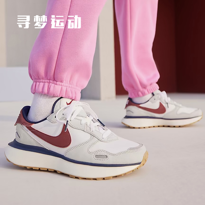 耐克Nike PHOENIX WAFFLE 男女运动复古增高跑步鞋 FD2196 FZ3600 运动鞋new 跑步鞋 原图主图