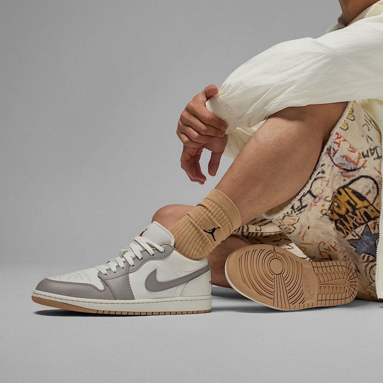 air Jordan 1 aj飞人男子运动休闲低帮复古板鞋 553558-169,运动鞋new,板鞋,淘宝优惠券,粉丝福利购,淘宝优惠卷