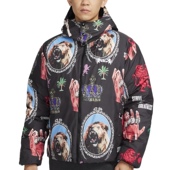 耐克NikeTHERMA 010 FIT詹姆斯狮王印花防风保暖连帽羽绒服FB6975