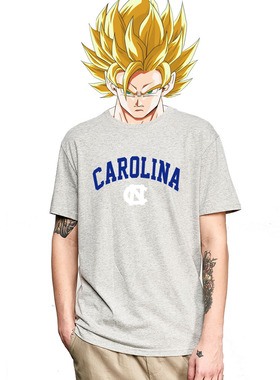 北卡North Carolina美国大学NC留学生男女纪念短袖t恤Tshirt