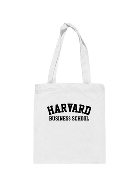 哈佛大学Harvard帆布袋单肩帆布包女哈佛商学院环保手提购物袋