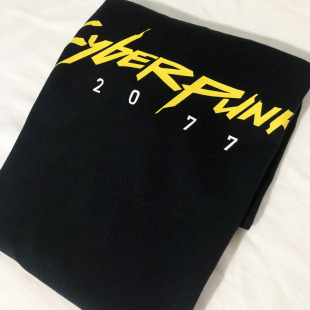 赛博朋克2077Cyberpunk周边科幻游戏男女短袖t恤半袖t shirt