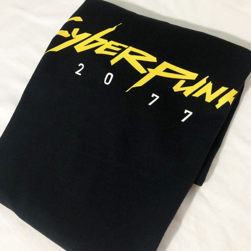 赛博朋克2077Cyberpunk周边科幻游戏男女短袖t恤半袖t shirt