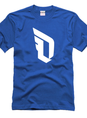 达米恩利拉德 T恤Damian Lillard球衣短袖T恤 利拉德标志LOGO t恤